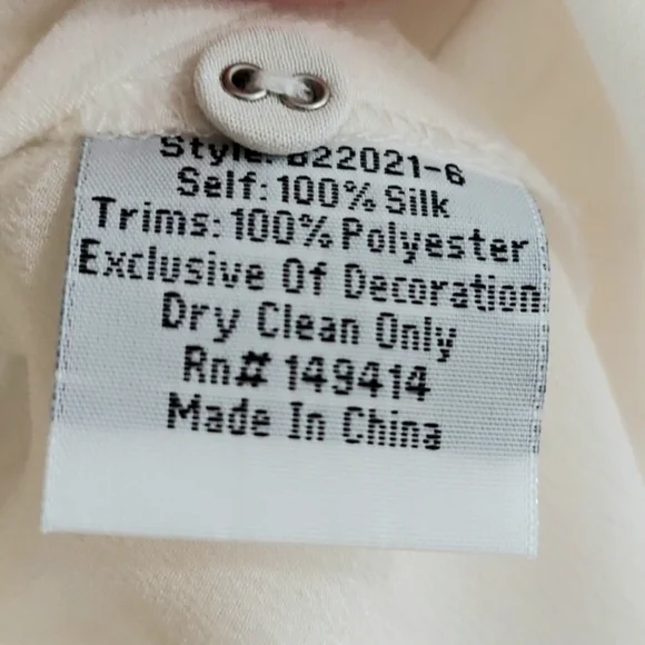 Johnny Was BIYA Top, Size XS, White Tunic, 100% Silk, Embroidered - Picture 13 of 13